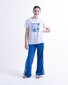 Hello Stranger Holiday Vibes Bailey Tee - White Marle