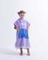 Hello Stranger Poncho Towel - Purple/Blue