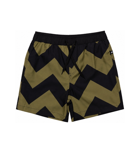 Hello Stranger Break Board Short - Khaki Black