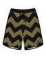 Hello Stranger Break Long Board Short - Khaki Black