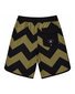 Hello Stranger Break Long Board Short - Khaki Black