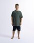 Hello Stranger Varsity Short - Black Grey Check