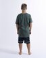 Hello Stranger Varsity Short - Black Grey Check