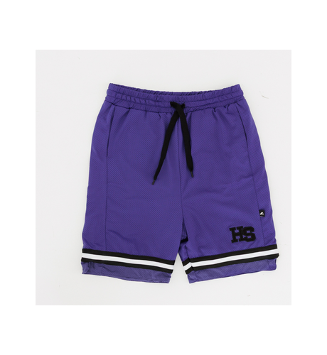 Hello Stranger Varsity Short - Purple