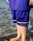 Hello Stranger Varsity Short - Purple