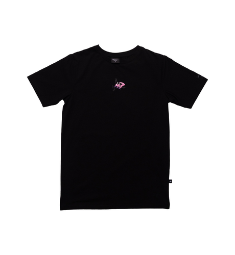 Hello Stranger Good Vibes SS Tee - Black