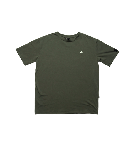 Hello Stranger Logo Box Tee - Khaki