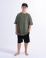 Hello Stranger Logo Box Tee - Khaki