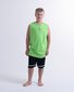 Hello Stranger Aloha Muscle Tee - Lime