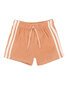 Fox & Finch Caramel Side Stripe Towelling Shorts