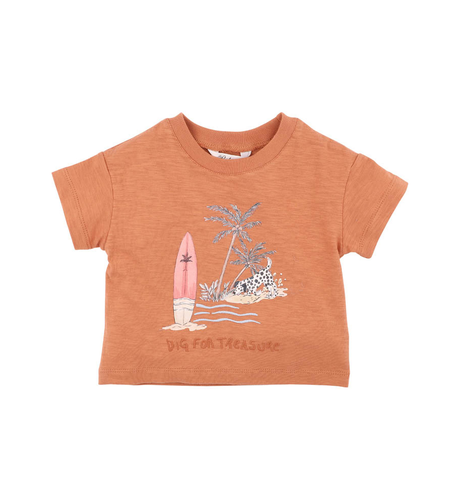 Bebe Max Dig for Treasure Baby Tee