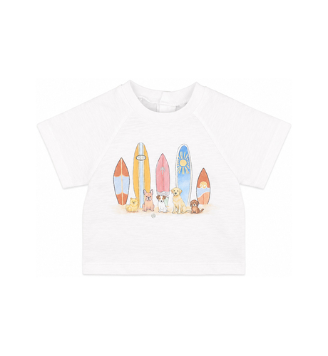 Bebe Max Surfer Dogs Baby Tee