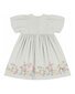 Bebe Pia Embroidered Hem Dress
