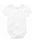 Bebe Organic Lace Collar Bodysuit