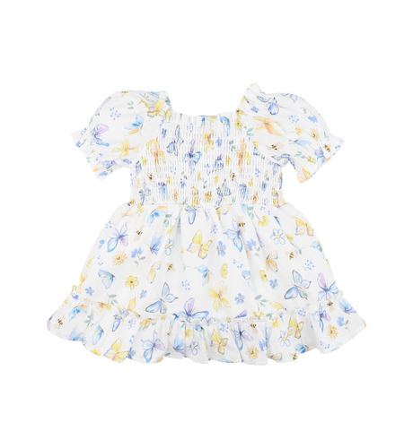Bebe Libby S/S Butterfly Baby Dress