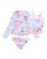 Minihaha Bianca Blue 3 Piece Swim Set