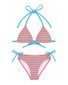 Minihaha Selena Multi Stripe Triangle Bikini