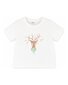 Bebe Festive Reindeer Baby Tee