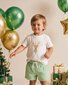 Bebe Festive Reindeer Baby Tee