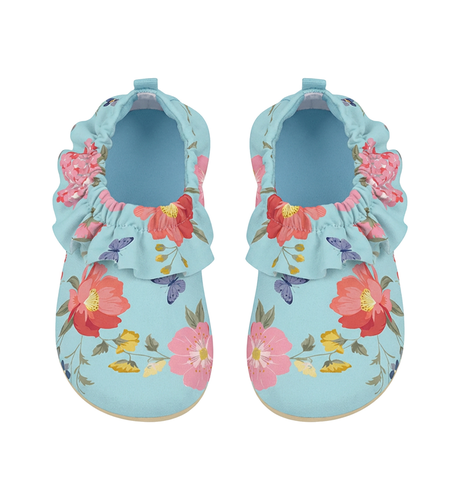 Toshi Swim Water Shoes Twinkle Aqua Garden