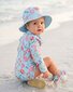 Toshi Swim Water Shoes Twinkle Aqua Garden
