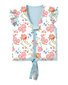 Toshi Swim Float Vest Twinkle Aqua Garden