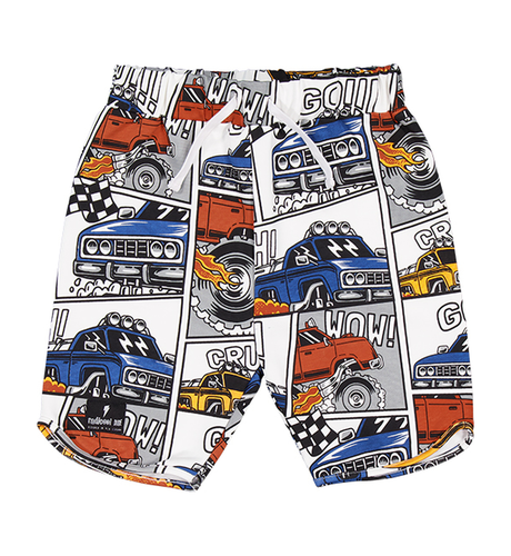 Radicool Dude Monster Trucks Short