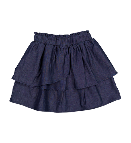 Kissed By Radicool Ink Chambray Rara Skirt