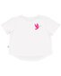 Kissed By Radicool Daisy Heart Crop Tee