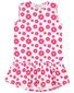 Kissed By Radicool Daisies Sleeveless Frill Dress