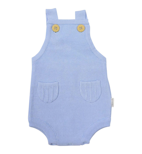 Korango Boys Knitted Romper - Sky