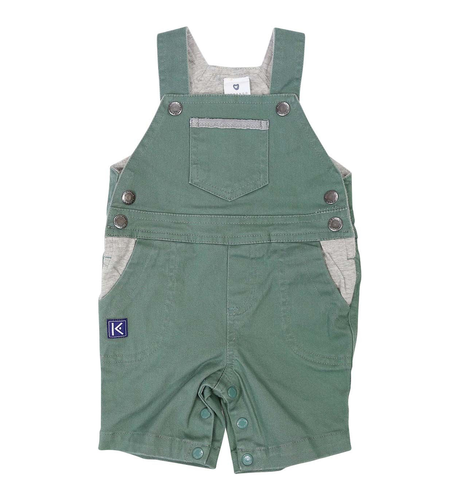 Korango Pirate Ships Overall - Mineral Green