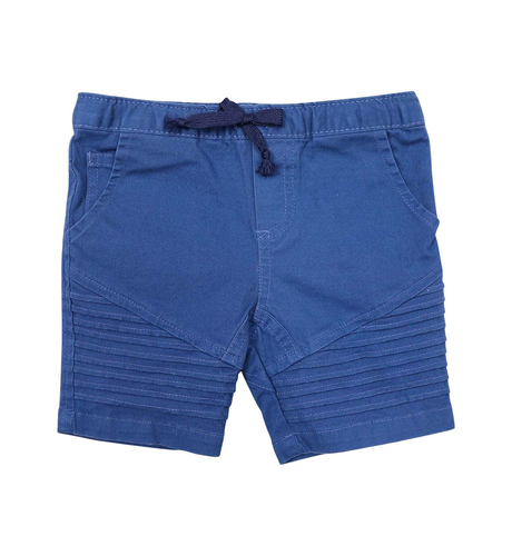 Korango Nautical Stretch Twill Short - Blue