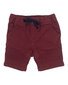 Korango Nautical Stretch Twill Short - Maroon