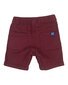 Korango Nautical Stretch Twill Short - Maroon