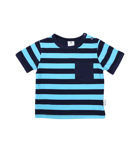 Korango Camper Van Pocket Tee - Blue/Navy