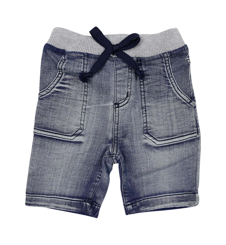 Korango Shark Denim Knit Short - Light Denim