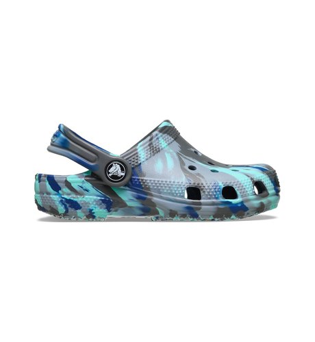 Crocs Classic Marbled Clog Toddlers - Carbon/Multi