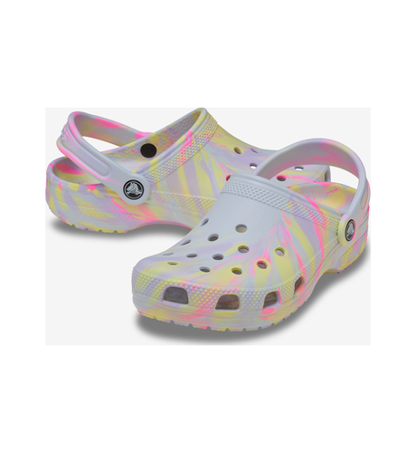 Crocs Classic Marbled Clog Toddlers - Sky Ice/Multi