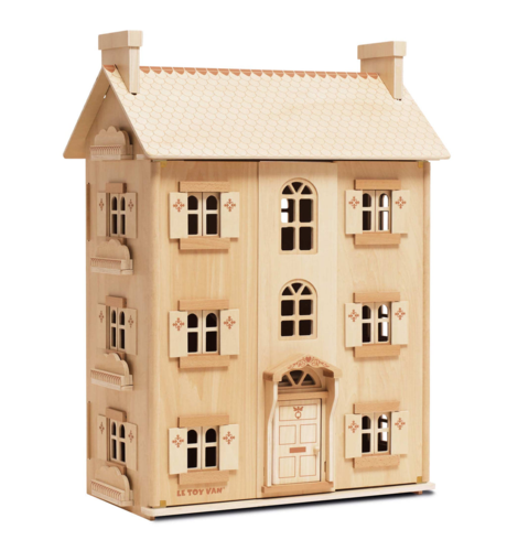 Le Toy Van Grand Natural Wood Doll House