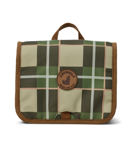 Crywolf Hanging Toiletry Bag Field Plaid