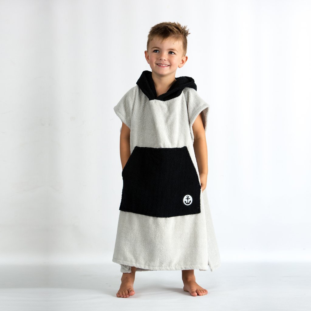 Hello Stranger Surfer Boy Poncho Beach Towel SHOP BY BRAND Hello Stranger Kids Clothing NZ Shop Online Kid Republic S18 19 Hello Stranger