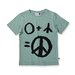 Minti Peace Is Not That Hard Tee - Green Marle