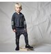 LFOH Kids Dropout Trackies Charcoal/Army