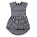 Littlehorn Standard Stripe Dome Dress - Black Stripe