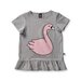 Littlehorn Swan Tee - Grey