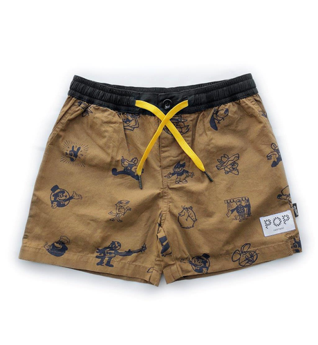 Pop Factory Favourite Boardshort - Tan