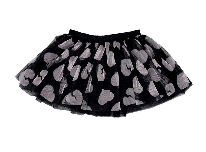 Huxbaby Tulle Skirt-Black CLOTHING-GIRL-Girls Dresses Kids