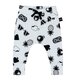 Huxbaby Patches Drop Crotch Pant-Sky