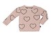 Huxbaby Heart Knit Jumper-Petal